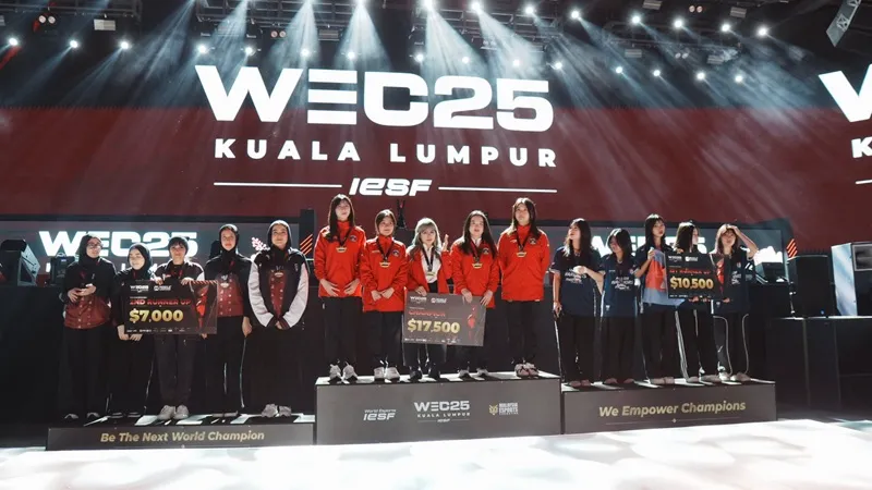 MLBB Ladies Indonesia Back-to-Back Juara IESF 2025 Telak 3-0